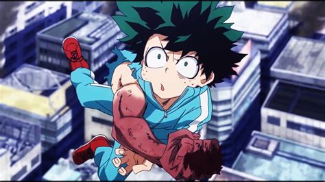 Deku Uses One For All For The First Time My Hero Academia Youtube