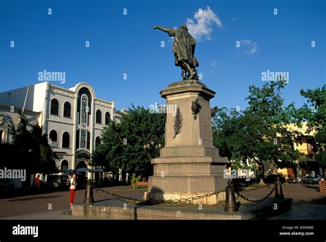 Santo Domingo République Domincian Columbus Park Dans La Ville