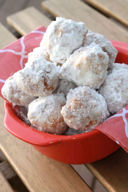 Powder Sugar Donut Holes Crazy For Cookies And More
