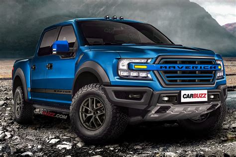 Ford Maverick Envisioned As Junior Raptor Pickup Carbuzz