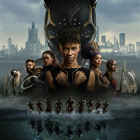 1080x1080 Resolution Official Black Panther Wakanda Forever Poster