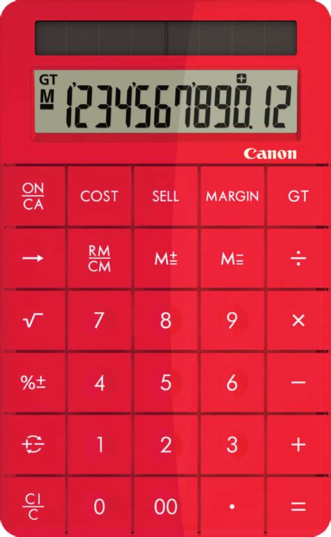 Red Calculator Png Image Transparent Image Download Size 616x1000px
