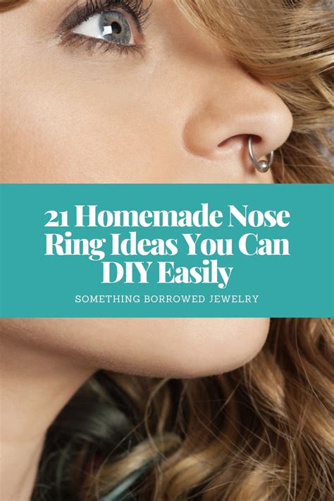 21 Homemade Nose Ring Ideas You Can Diy Easily