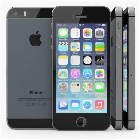 3d Apple Iphone 5s Model