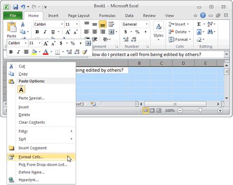 See full list on wikihow.com MS Excel 2010: Protect a cell