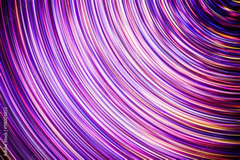 Abstract Rotating Neon Lights Texture Stock Photo And Royalty Free