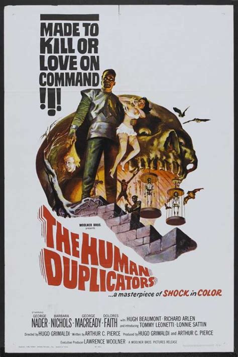 The Human Duplicators Movie Poster Print 27 X 40 Item Movej9205