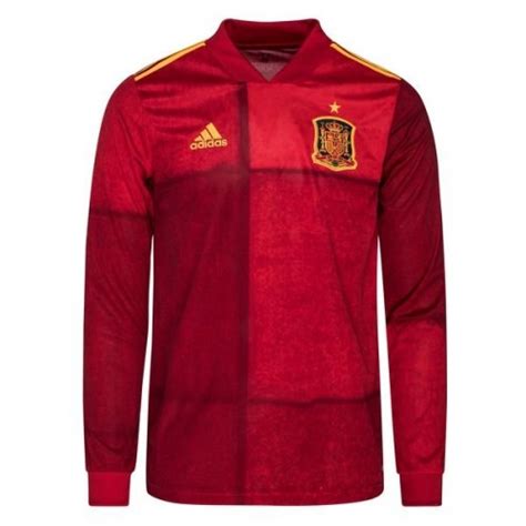 The official home of uefa men's national team football on twitter ⚽️ #euro2020 #nationsleague #wcq. Camisolas de futebol Espanha Equipamento Principal EURO 2020 Manga Comprida