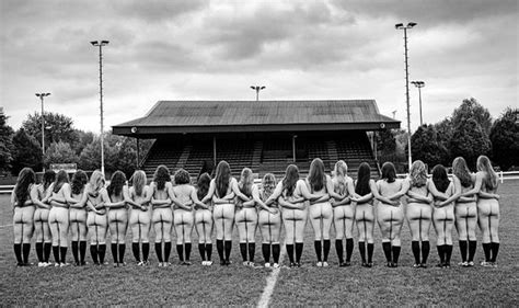 Brainy Oxford Rugby Babes Strip For Nude Calendar To Raise Money For