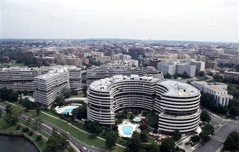 The Architecture Of Washington Dcs Watergate Complex Inside Americas