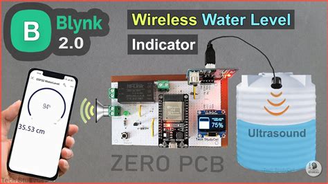IoT Based Water Level Monitoring System Using ESP32 Blynk Ultrasonic