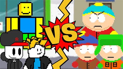 M U G E N Battles Newbie CrazyTheGuy Bacon Boy Vs Kyle Broflovski