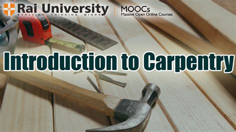 Intro To Carpentry Introduction To Carpentry Youtube