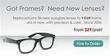 Replacement Lenses For Eyeglass Frames