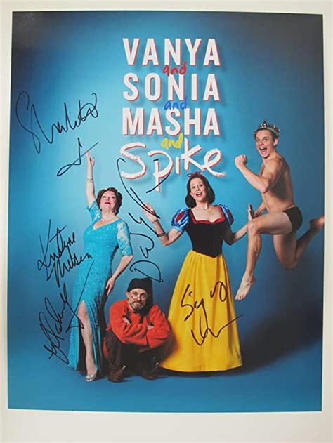 Vanya And Sonia And Masha And Spike Broadway Poster Autographed Signed