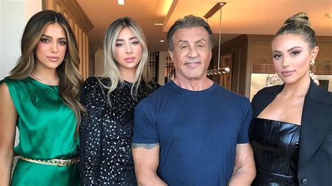 Watch Access Hollywood Highlight Sylvester Stallones Daughters Say