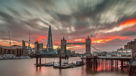 Hd Wallpaper London England Travel Tourism Sunset 4k