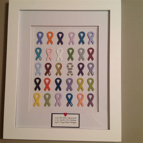 Ribbons Of Hope Using Stampin Up Strength And Hope Stamp Set Retired