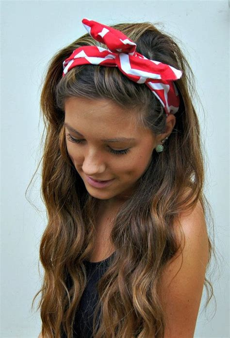They are in bright colors which can show exactly a vital feel in beautiful spring. How to Create a Hairstyle with a Bandana - Pretty Designs