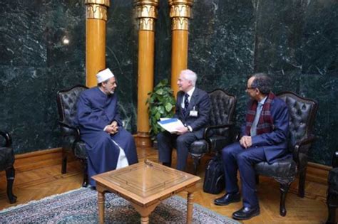 Geneva Centre Ed Jazairy Meets Grand Imam Of Al Azhar Inter Press Service