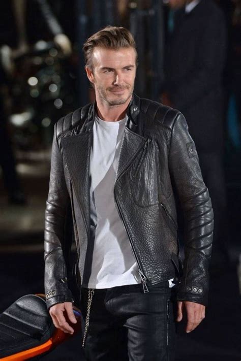 Our Favorite Male Celebrities Looking Good In Leather David