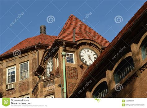 Forest Hills Clock Tower Queens New York Editorial Stock Image Image
