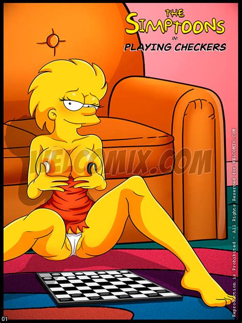 The Simptoons Playing Checkers Hqdesexo