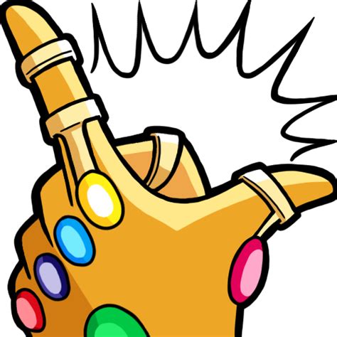 Download 18 Aug Thanos Snap Emote Discord Png Image With