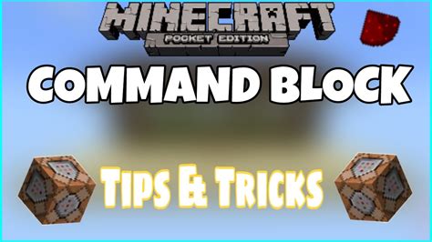 Mcpe Command Blocks Tips And Tricks With Explanation Youtube