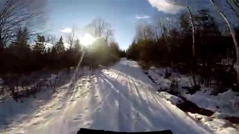 Gopro Hero 3 Atv Winter Ride With Tracks Quebec Youtube