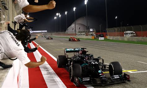 Hamilton Wins 2020 Formula One Bahrain Grand Prix While Grosjean Walks