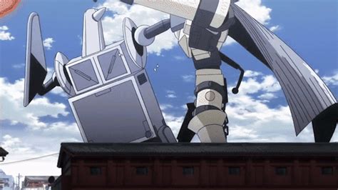 The Enemy Robots In This Anime Have Giant Penis Guns