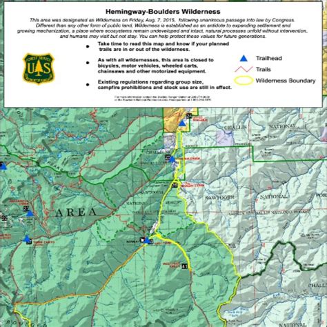 Sawtooth Mountain Trail Maps Sawtooth Society