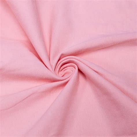 Light Pink Cotton Lycra Jersey Knit Fabric Combed 10oz Cotton