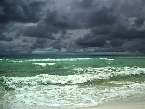 Rainy Day At The Beach Flickr Photo Sharing