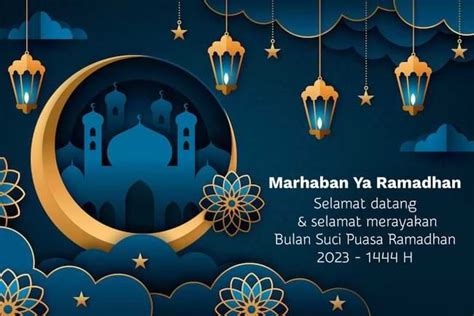 Ucapan Marhaban Ya Ramadhan 1444 H 2023 Lengkap Gambar Review