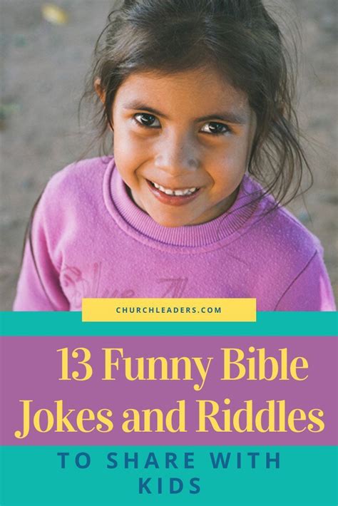 13 Funny Bible Jokes And Riddles To Share With Kids In 2020 Bible