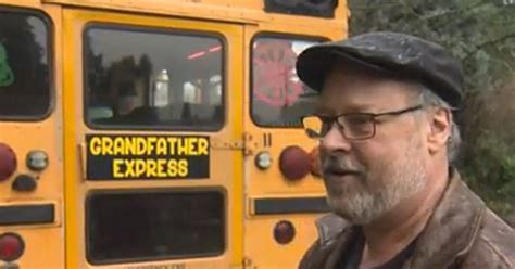 Watch Grandpa Surprises Ten Grandkids With School Bus