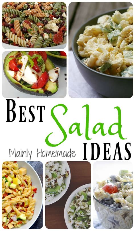 Toss with lemon juice, olive oil, salt, red pepper flakes and. Best Salad Dinner Ideas {Mommy Club Linky} | Mainly Homemade