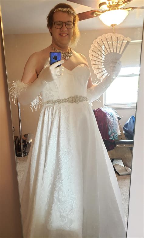 Decided I Wanted To Get Married In A Wedding Dress And Thought Yall Might Appreciate Seeing It