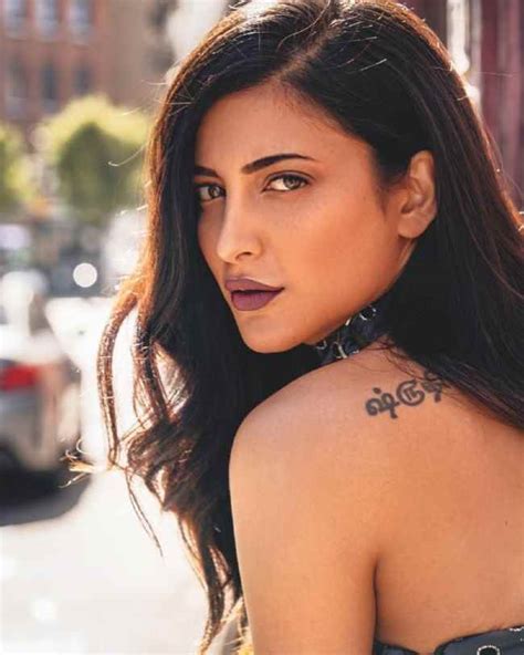 Shruti Haasan Reveals The Placement Of Tattoos On The Body