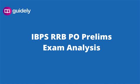 IBPS RRB PO Prelims Exam Analysis 2023 Shift 1 6th August