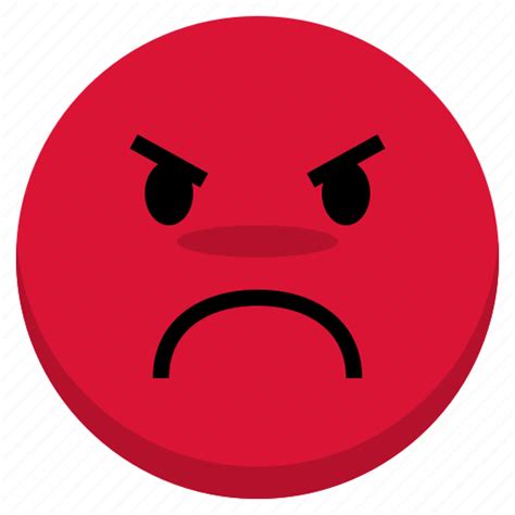 Angry Get Red Angry Emoji Png Background