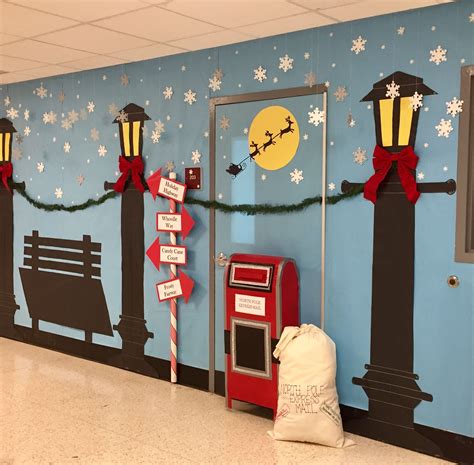 I can't believe it is christmas time already!! Holiday door decorating contest (With images) | Door decorating contest, Winter bulletin boards ...