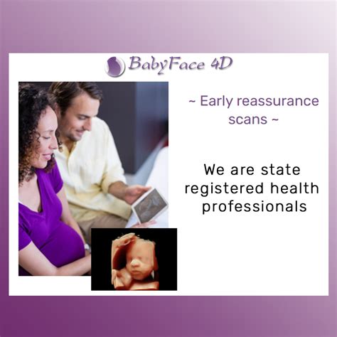 Early Reassurance Scans From Babyface4d In Bromsgrove