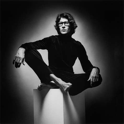 In 1983, he was the first fashion designer given a solo exhibit by the metropolitan museum of art. Yves Saint Laurent by Jeanloup Sieff, 1971 | Yves saint ...