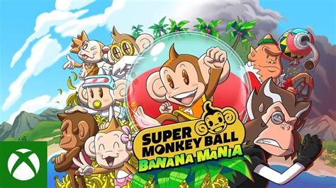 Super Monkey Ball Banana Mania Launch Trailer Youtube