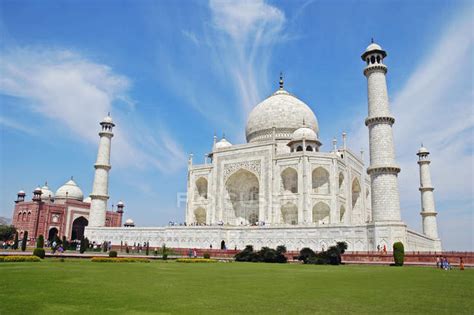 Wonder Of The World The Taj Mahal Heritage Site Agra Uttar Pradesh