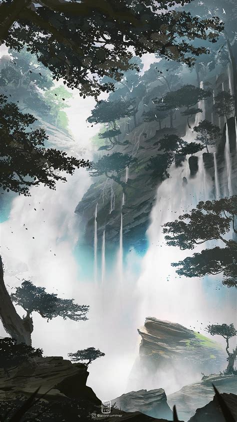 Waterfall Digital By Aronhommer Rspecart
