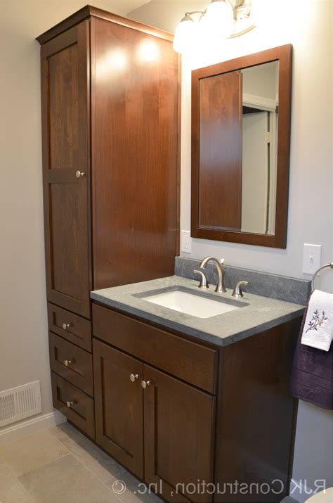 Luxury grande vanity cabinet tall cif bathroom modern shaker bathroom vanity. Best Of Bathroom Vanity with Tall Cabinet (Dengan gambar)